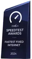 Ookla Speedtest Award